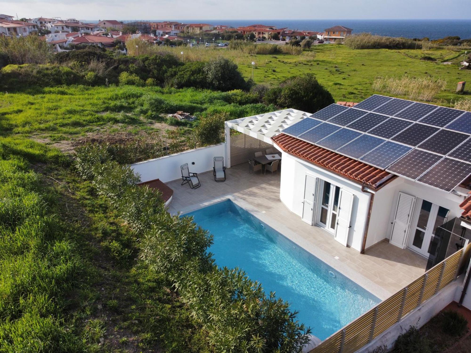 Casa Su Soli Sardu II - Sea View Valledoria  Eksteriør bilde
